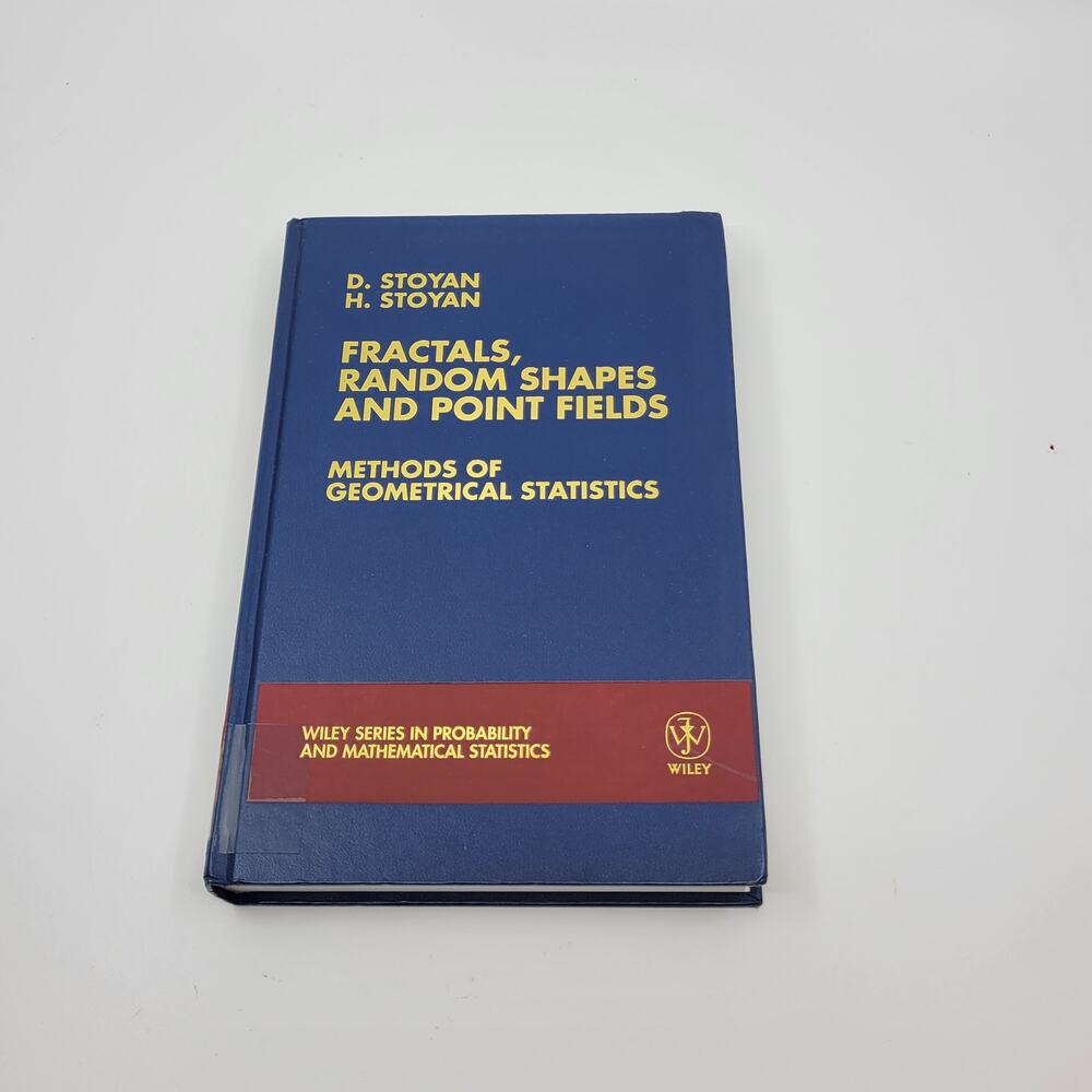 Fractals Random Shapes Point Fields Hardback @1994 D. Stoyan Willey Series